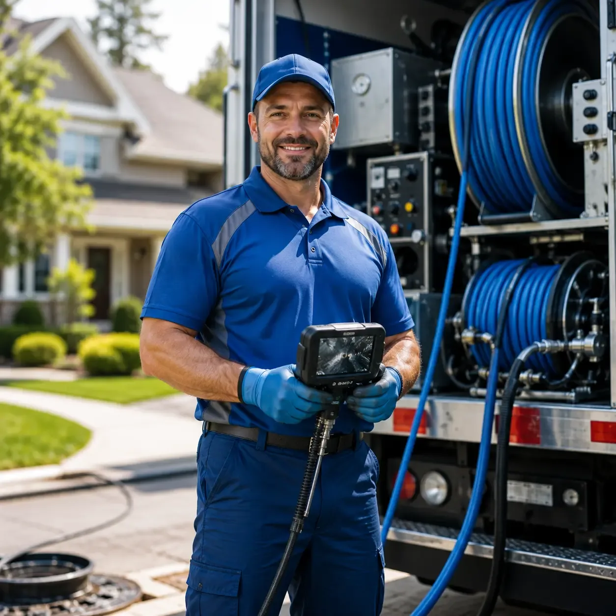 Local outdoor drain cleaning specialists in South Branch, MI